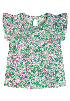The New Janille Tee SS - Multi Flower AOP